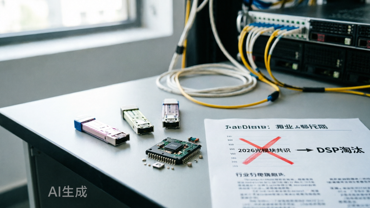 2026光模块共识全押错：被淘汰的不是模块，是DSP