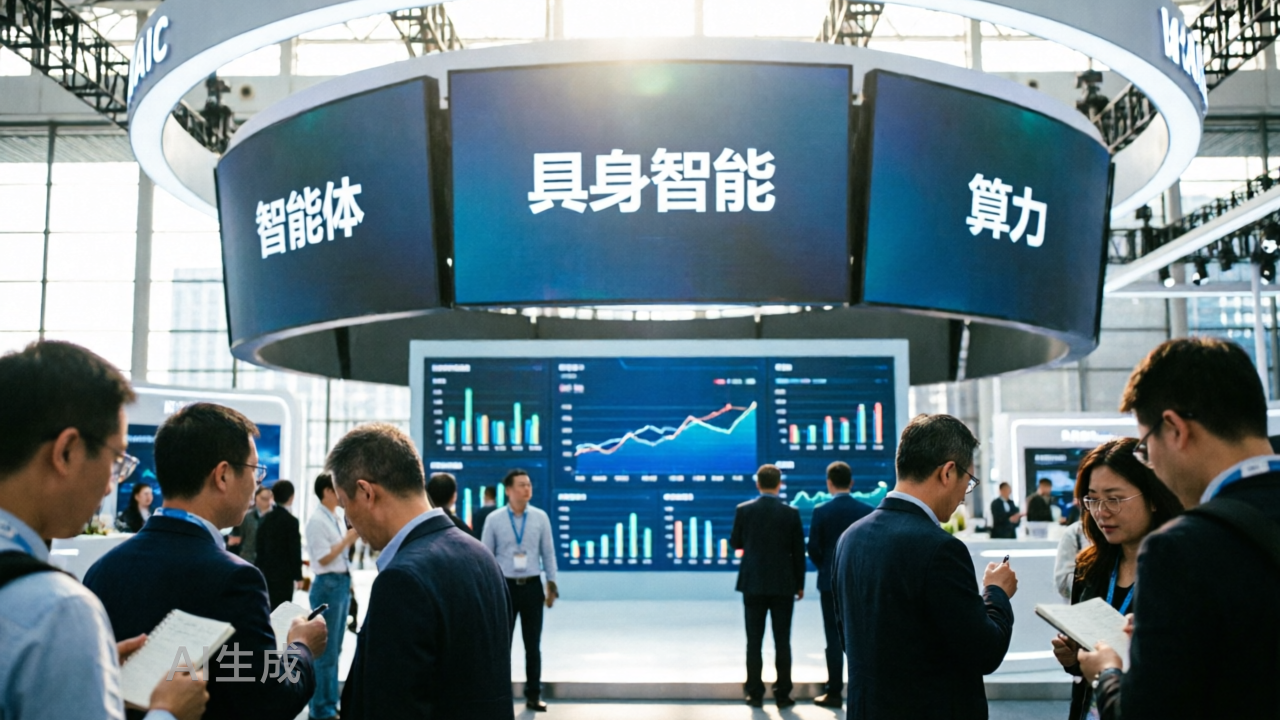 在这届WAIC上，我们看到了智能体、具身智能和算力的三大拐点