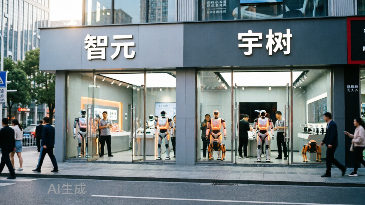 智元、宇树扎堆开店，抢的是机器人市场的新入口