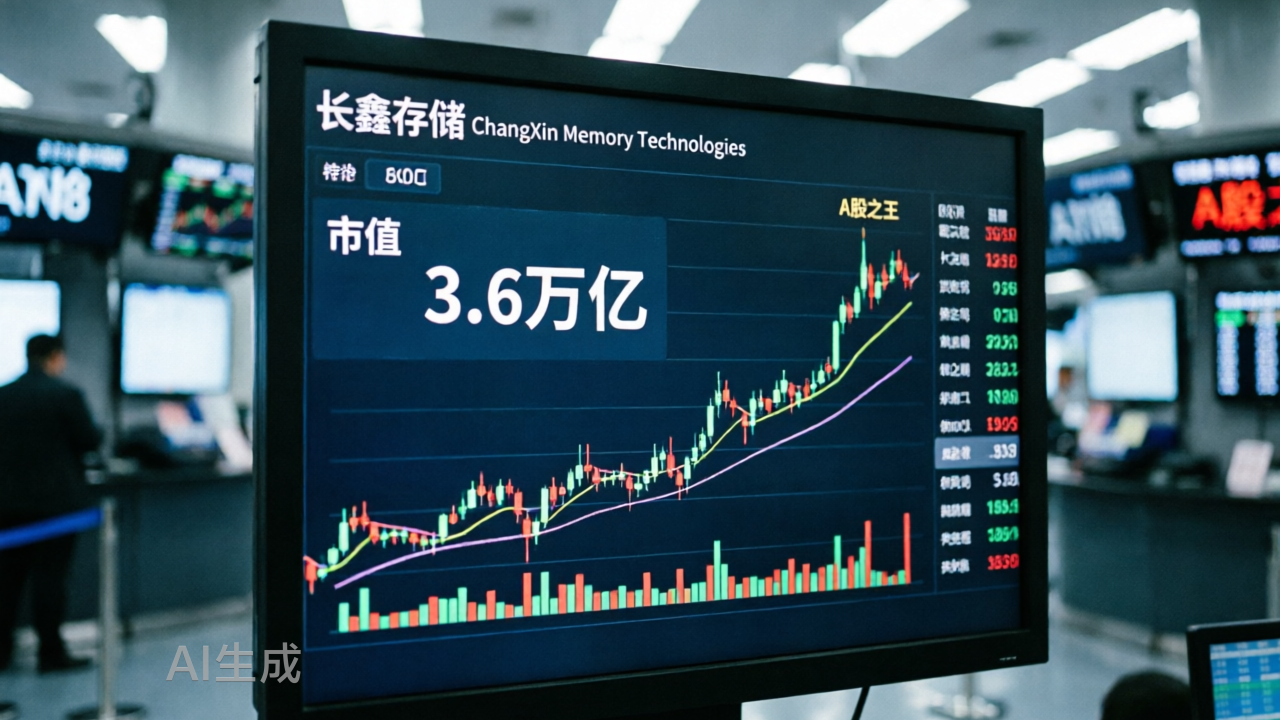 新A股之王，市值冲高3.6万亿，长鑫到底贵不贵？