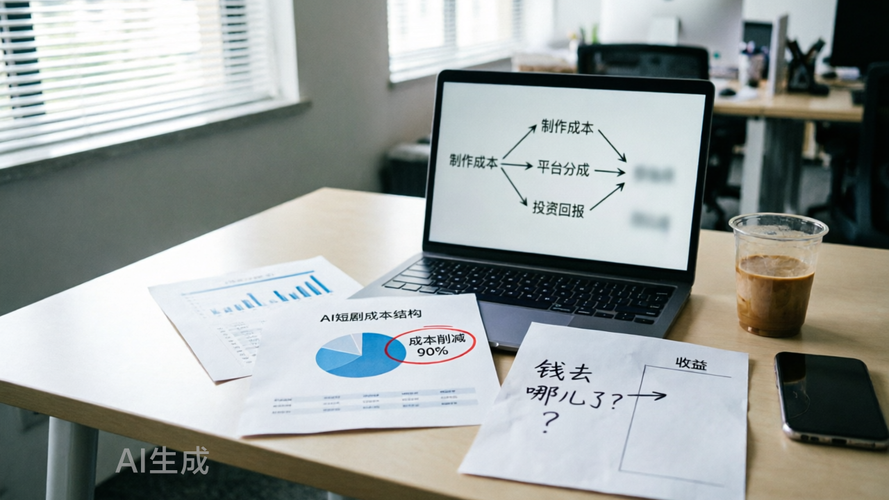 AI短剧的真相：成本砍了90%，但钱去哪儿了？