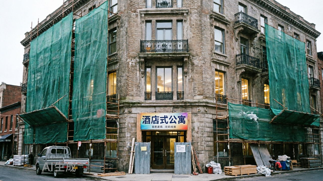 老百货批量“爆改”酒店式公寓