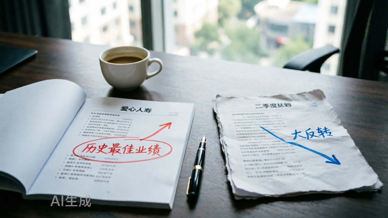 爱心人寿刚创出历史最佳业绩，二季度就来了大反转