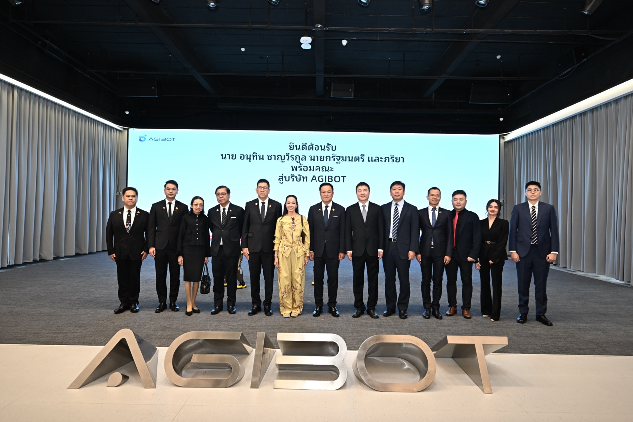 泰国总理阿努廷莅临智元考察交流，点赞中国具身智能