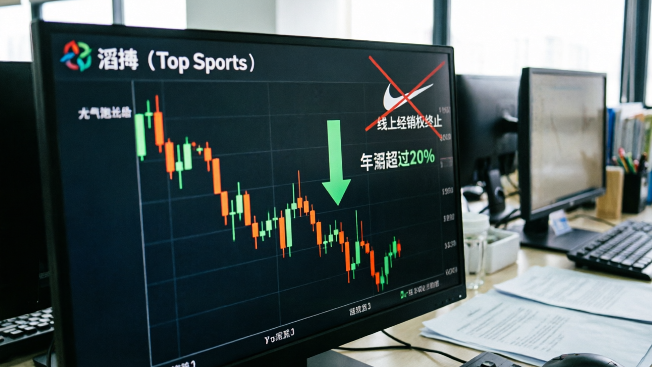 突发｜滔搏股价下跌超20%，宣布失去耐克“线上经销权”