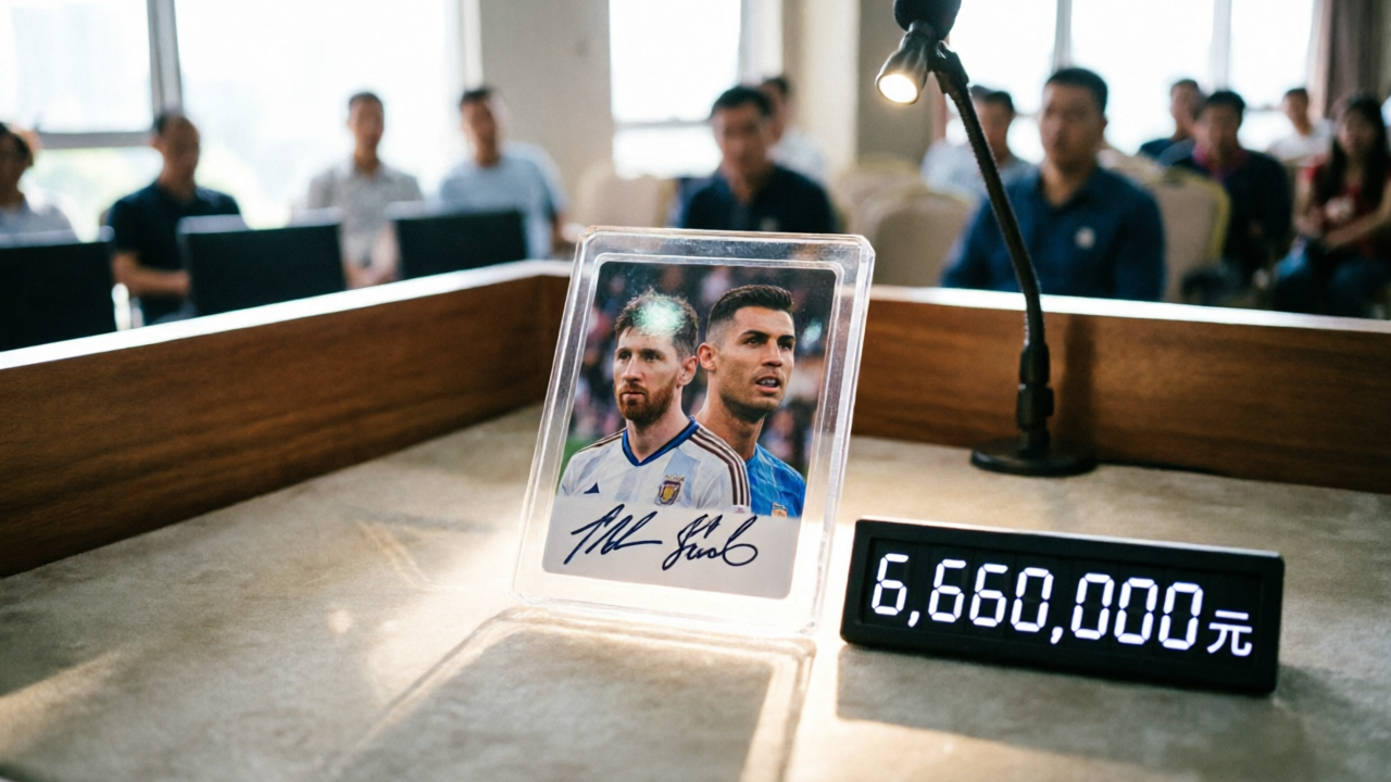 一张梅罗签名球星卡被炒至666万元，谁在世界杯期间闷声发财？