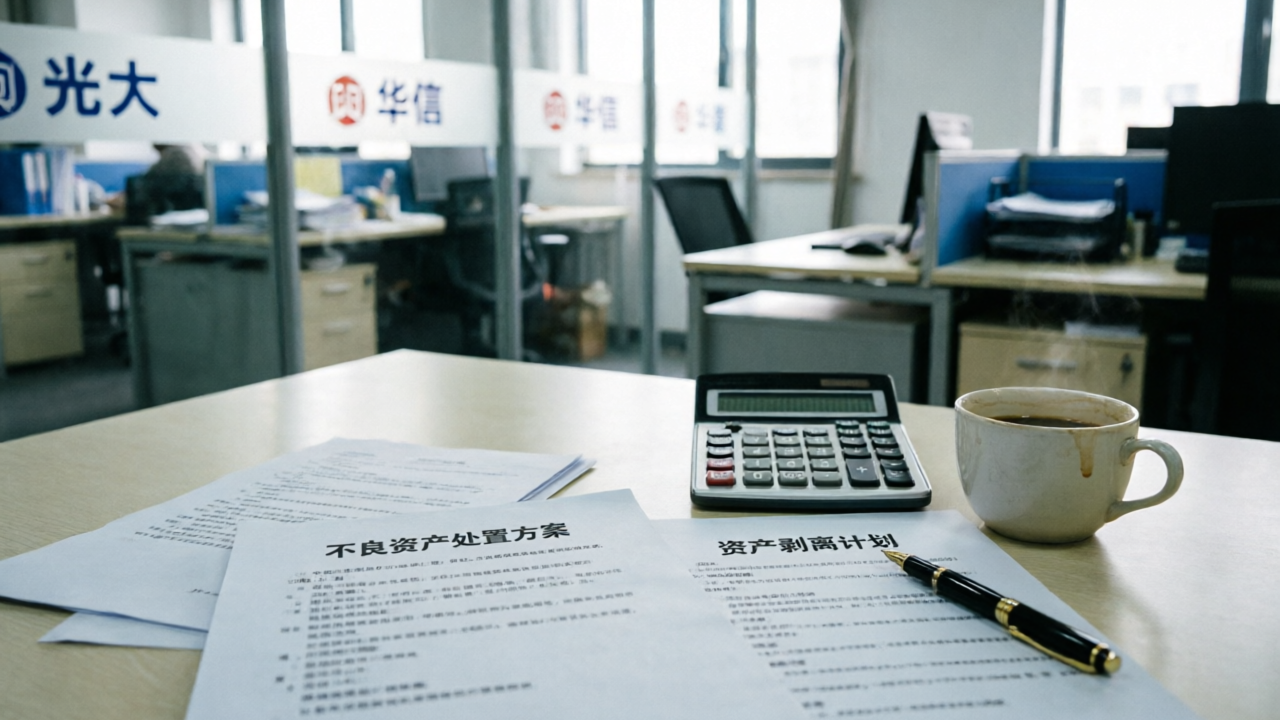 光大“挤水分”，华信“断舍离”