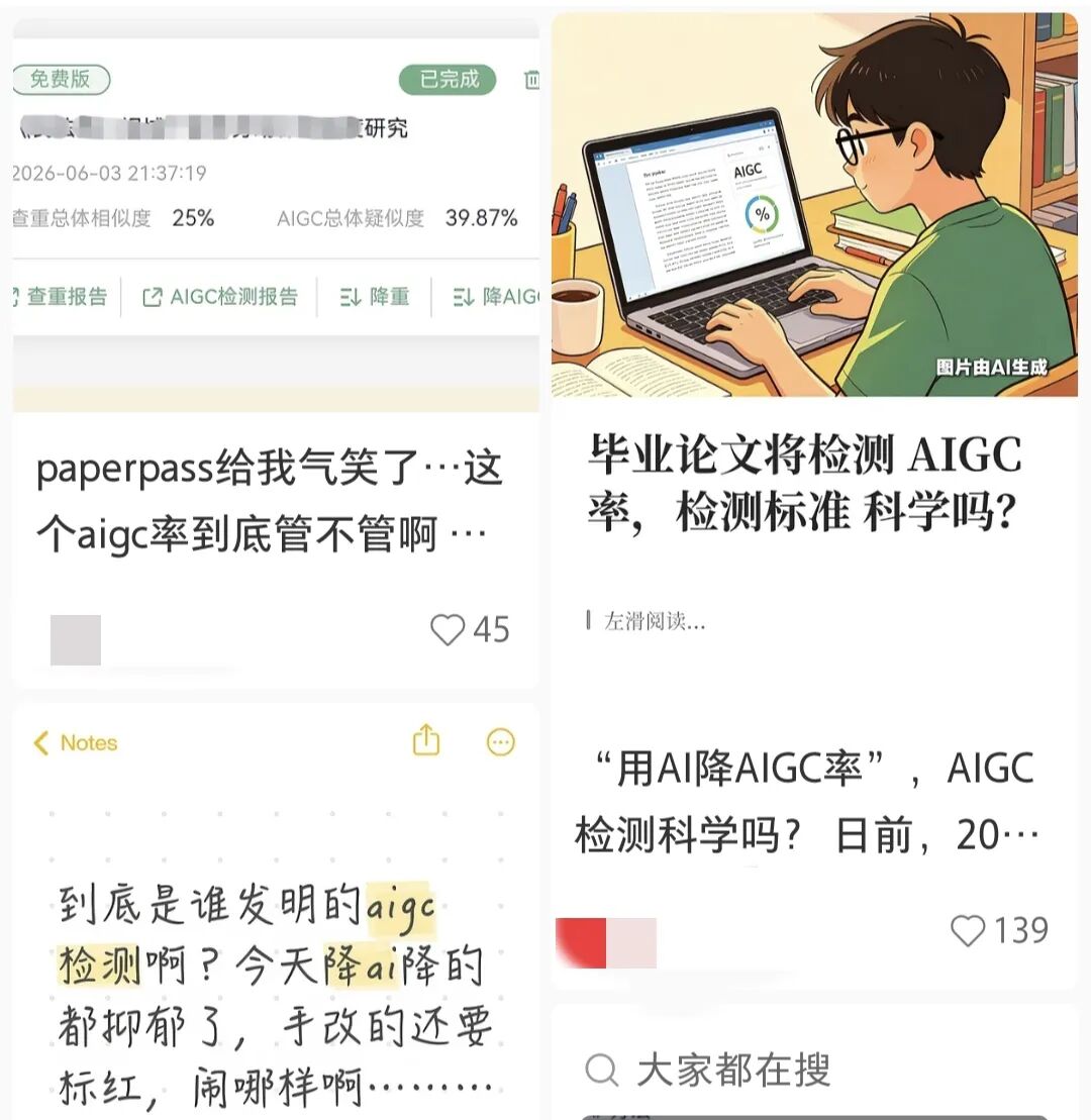 用AI检测AIGC率，靠谱吗？