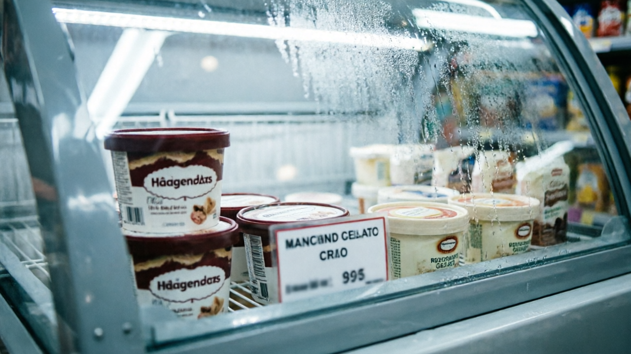 一口Gelato下去，我忘了哈根达斯