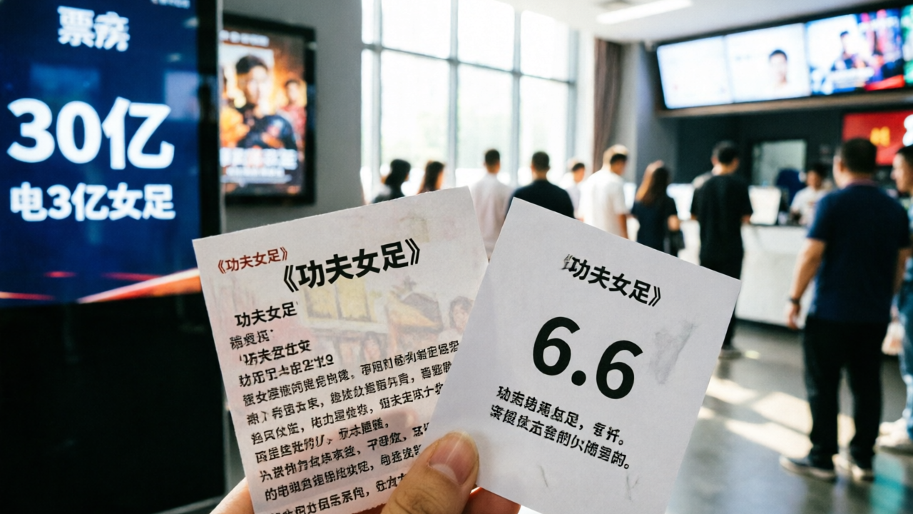 6.6分《功夫女足》冲向30亿票房：有多少人欠星爷一张票？