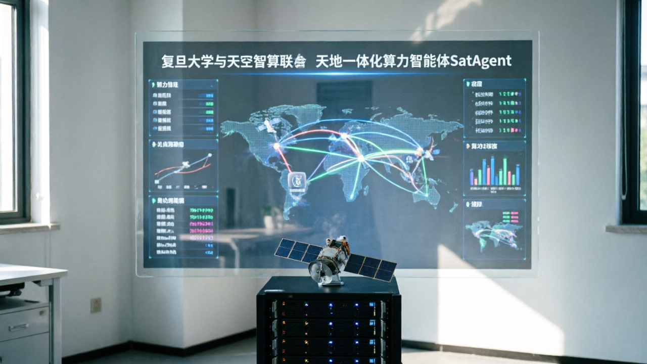 复旦大学联合天空智算首发天地一体化算力智能体SatAgent