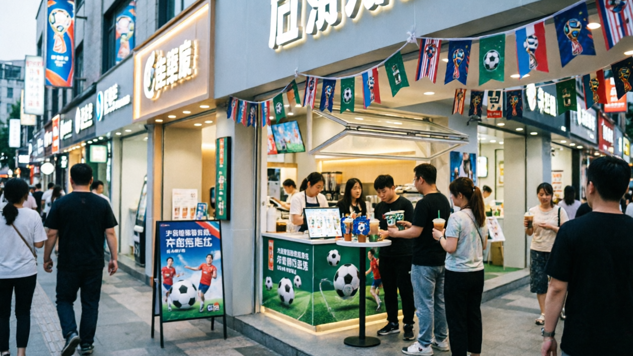 茶饮咖啡混战世界杯：谁最会蹭？谁押中宝？