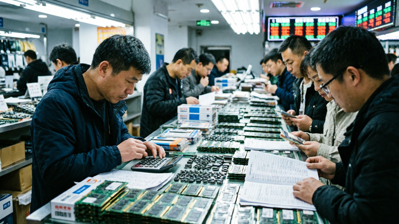 内存涨成“电子黑金”，深圳华强北正批量生产富豪