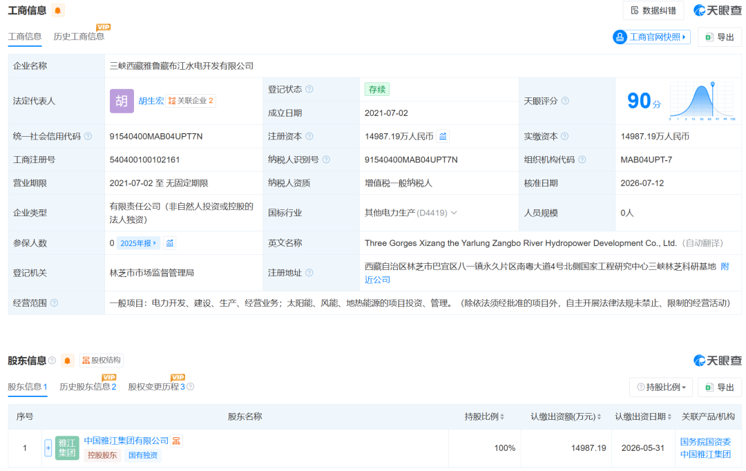 华能、三峡“退出” ，雅江进，央企排名第22位的副部级央企正在接管一条江