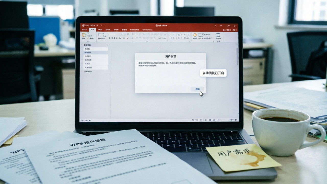 金山WPS看似“听劝”，并不是与用户“同频”