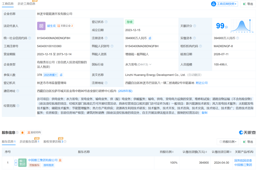 华能、三峡“退出” ，雅江进，央企排名第22位的副部级央企正在接管一条江