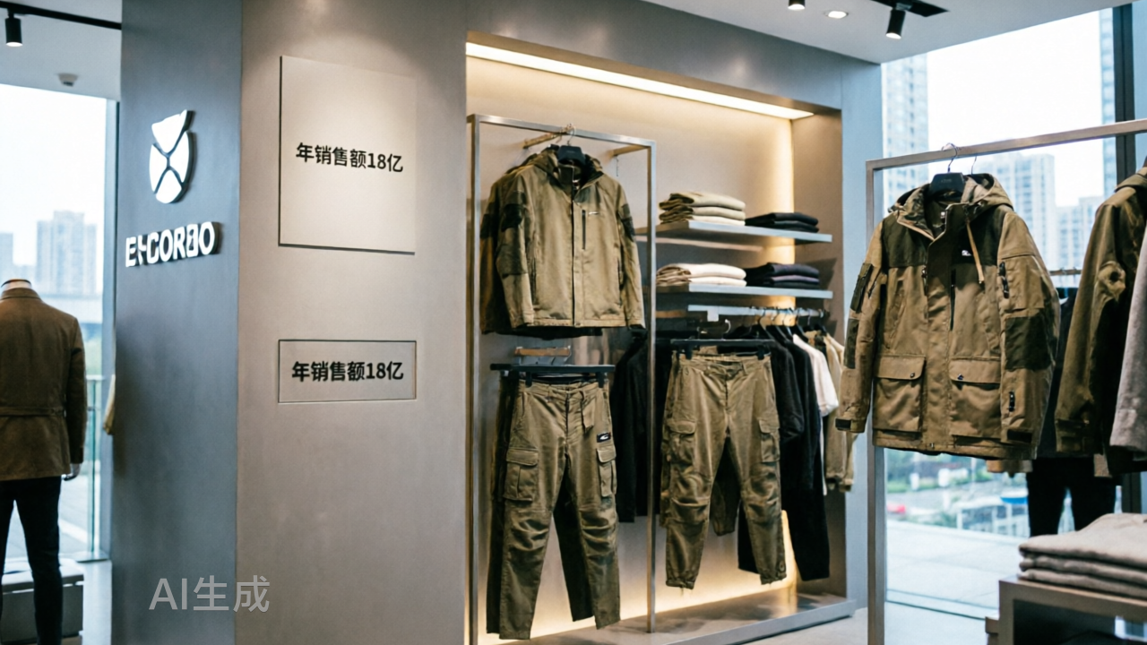 这个年入18亿的男装品牌，“战术”开辟了男装新赛道