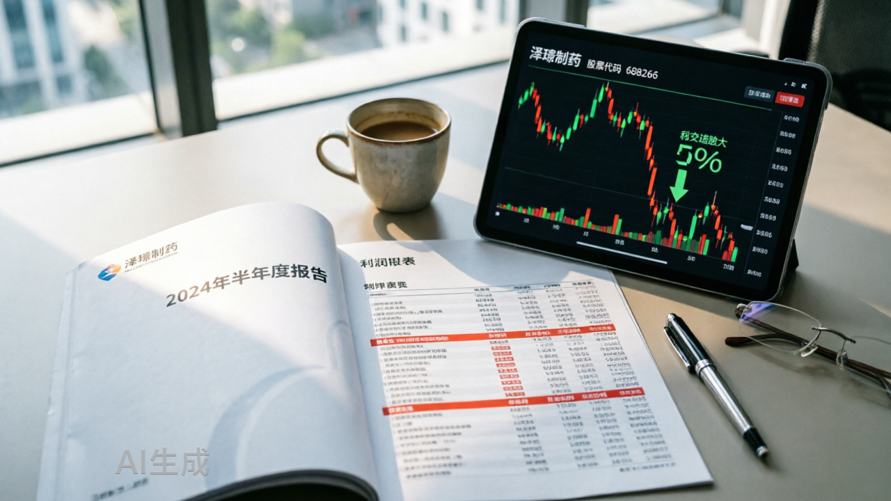 泽璟制药：一份漂亮的半年报，一个大跌的交易日