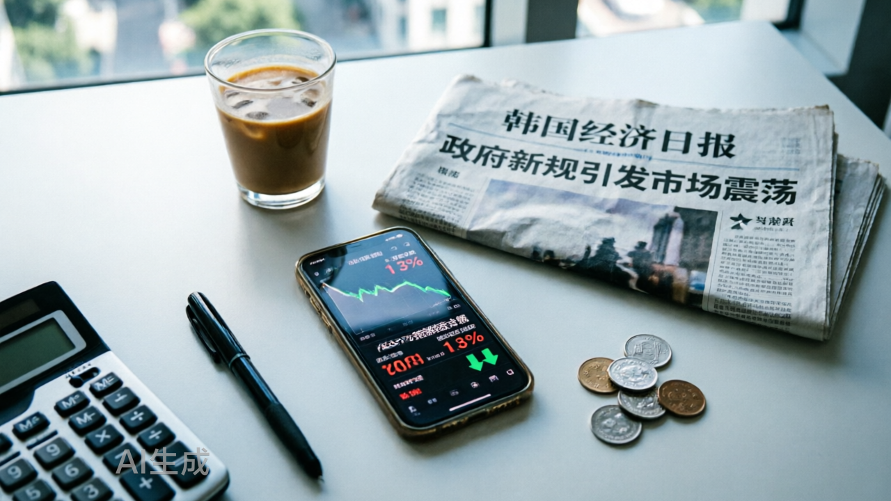 打开你的手机，韩国政府正在帮你亏钱