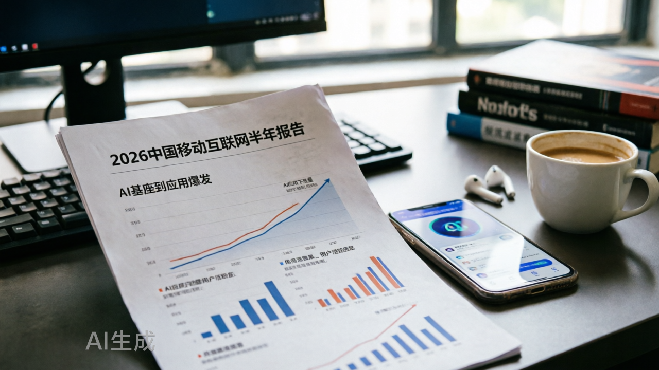2026 中国移动互联网半年报告：AI迎来“基座到应用的爆发时刻”