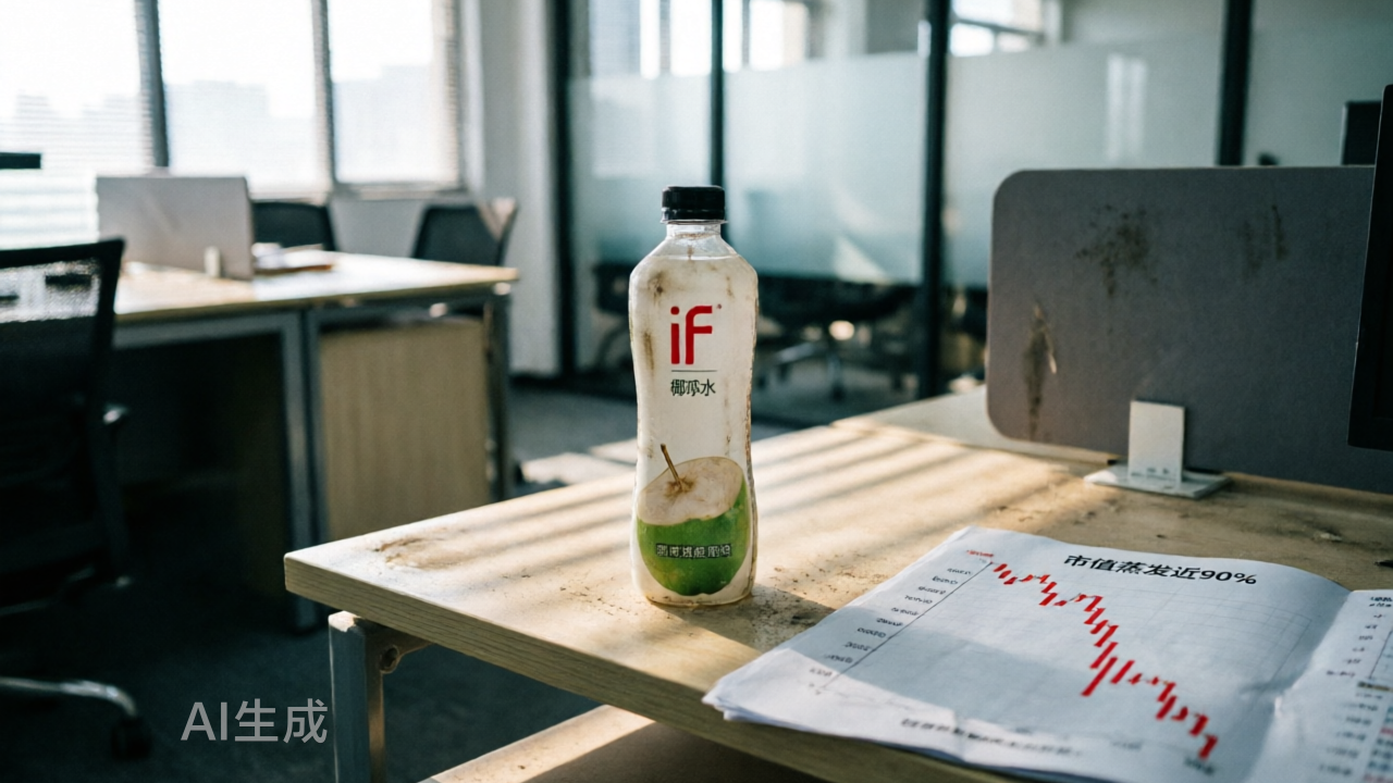 没有工厂的if椰子水，一年市值蒸发近九成