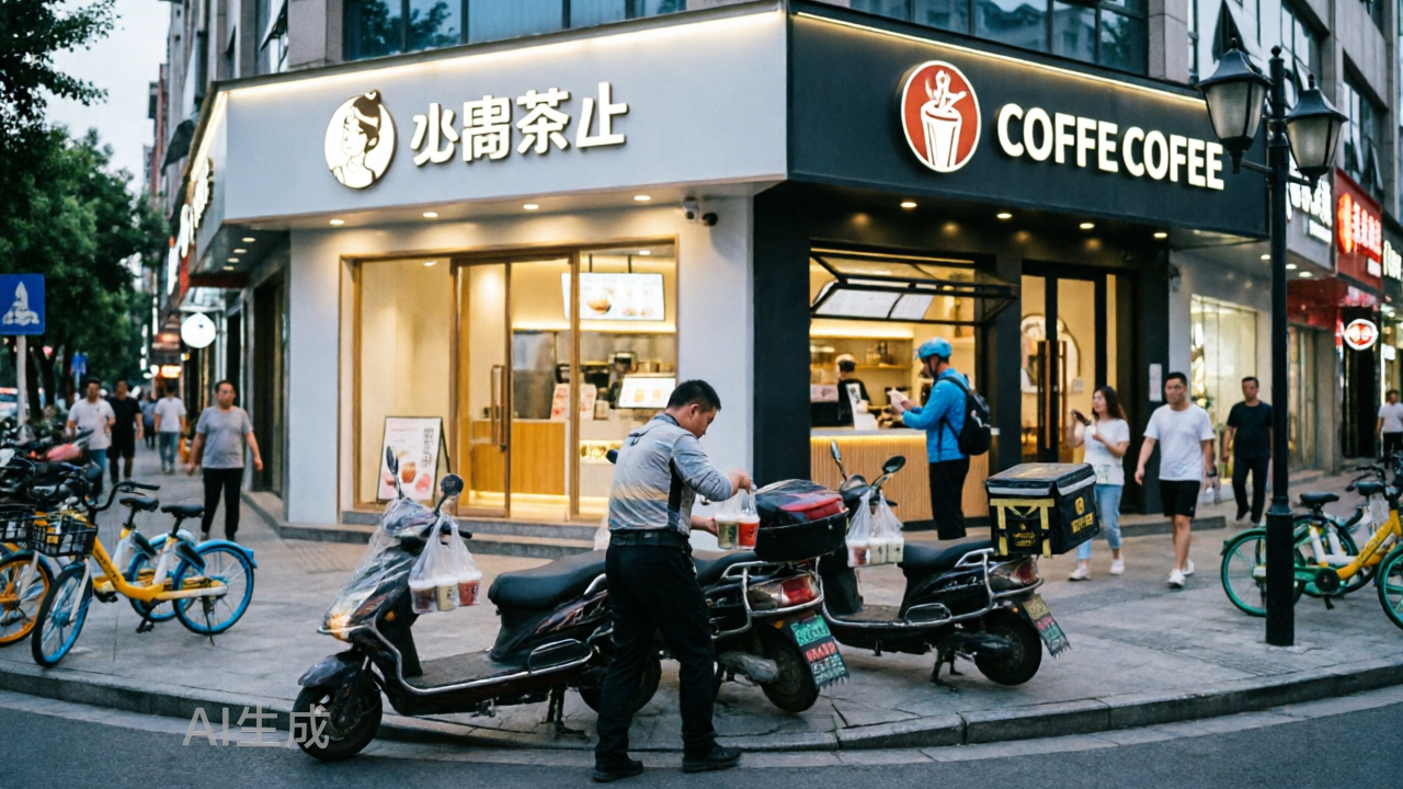 茶饮咖啡，决战“最后三公里”