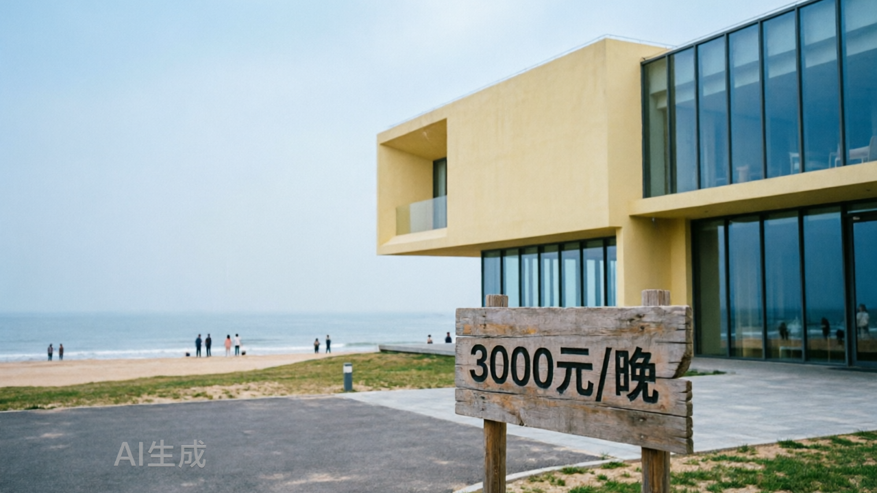 河北阿那亚酒店卖到3000块一晚，可馋死广州九龙湖了