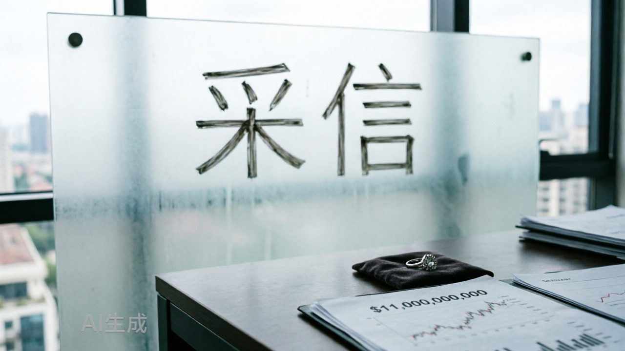 一枚110亿美元的戒指，和「采信」这堵墙