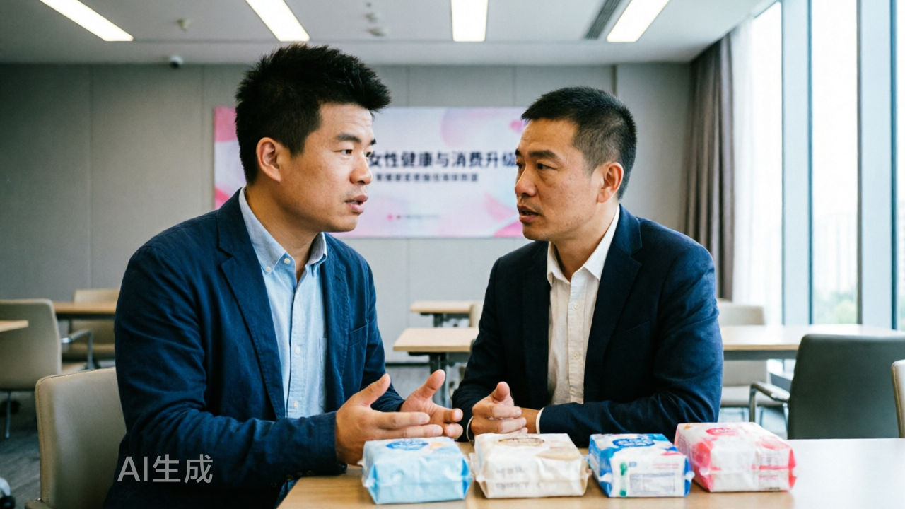 董宇辉和俞敏洪，相逢卫生巾