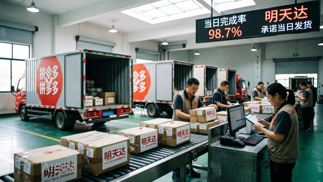 上线“明天达”，拼多多打响时效战