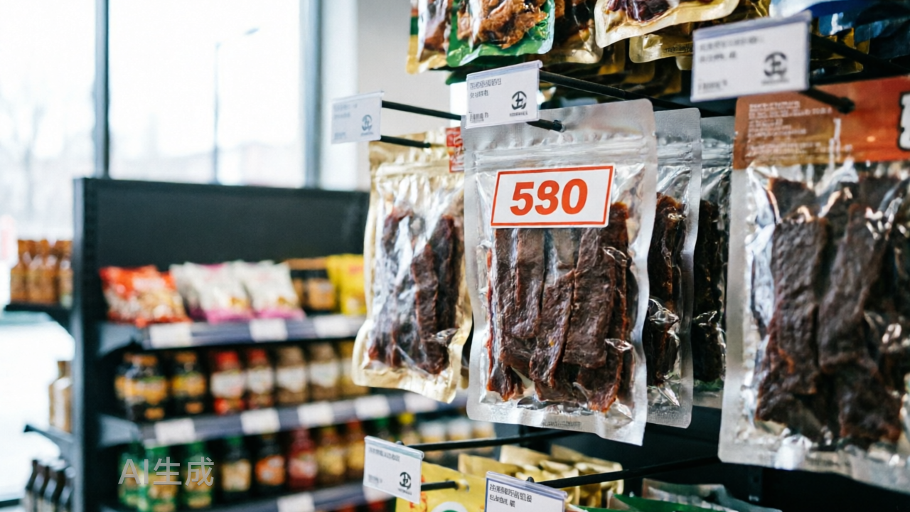 门店超3万的零食巨头，惊现“牛肉干刺客”？