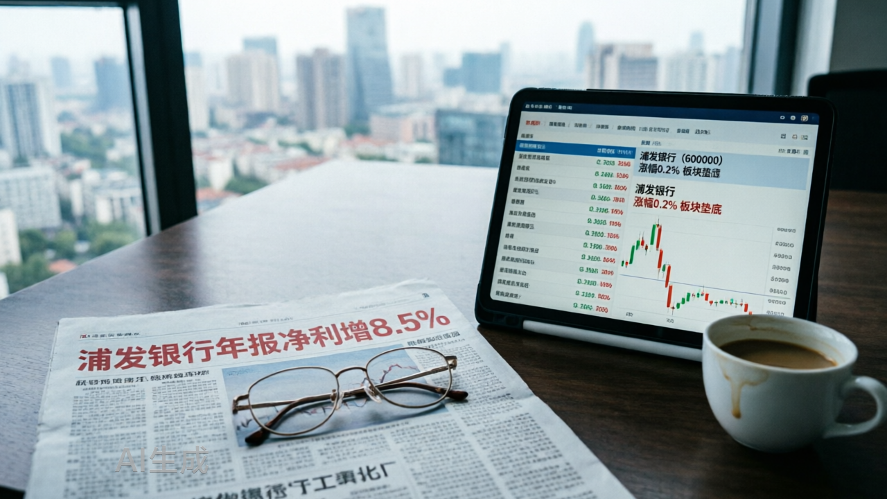 业绩报喜，涨幅垫底，浦发银行有点尴尬