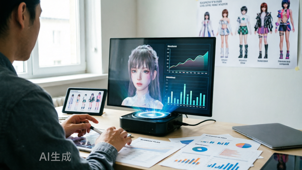 从洛天依到方桃子：2.5次元偶像的进化之路