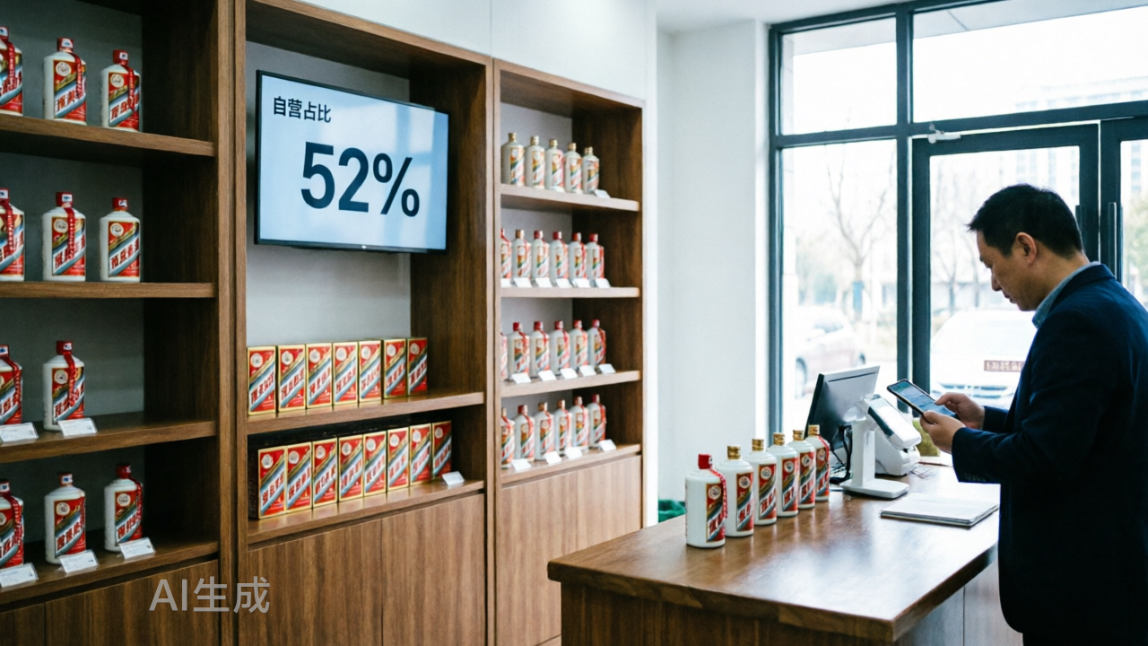 自营占比过 50%：茅台最困难时候过去了吗？
