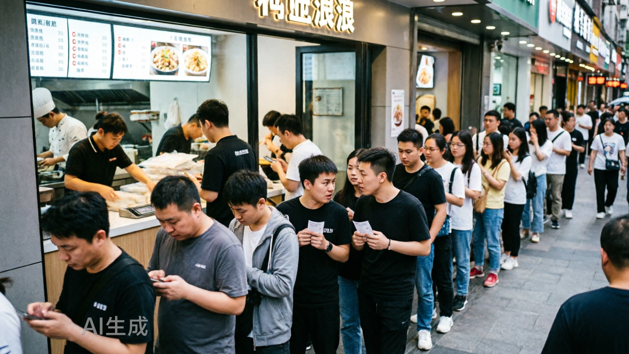 被生产出来的排队：网红餐饮背后的造浪链条