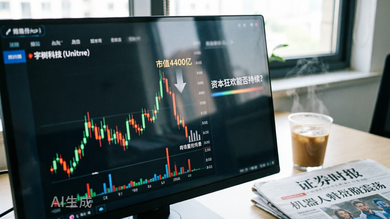 市值冲上4400亿后回落，宇树科技的资本狂欢能持续多久？