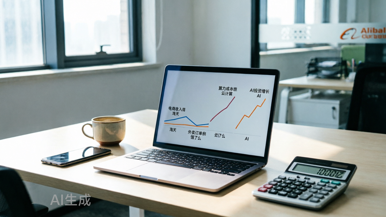 阿里接力赛：淘天见顶，外卖降权，算力狂飙，AI赌未来