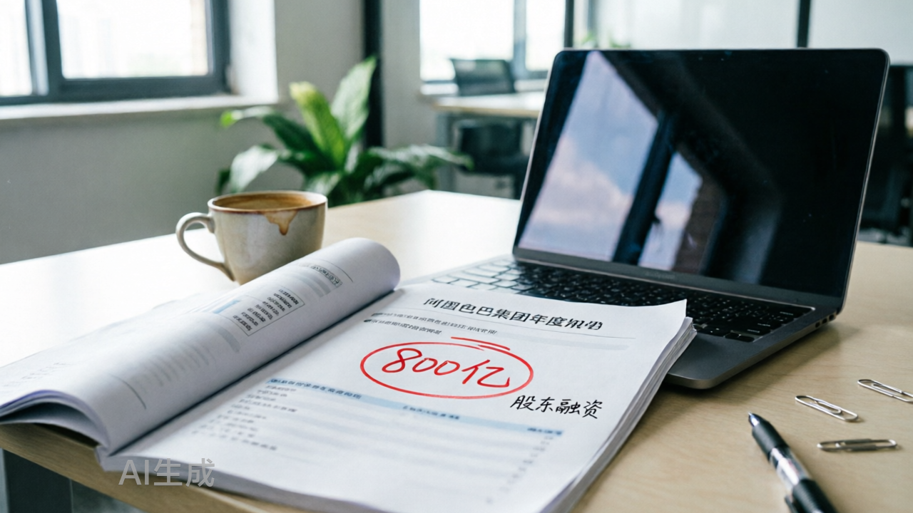 说好AI三年回本，阿里转头找股东要800亿“救急”？