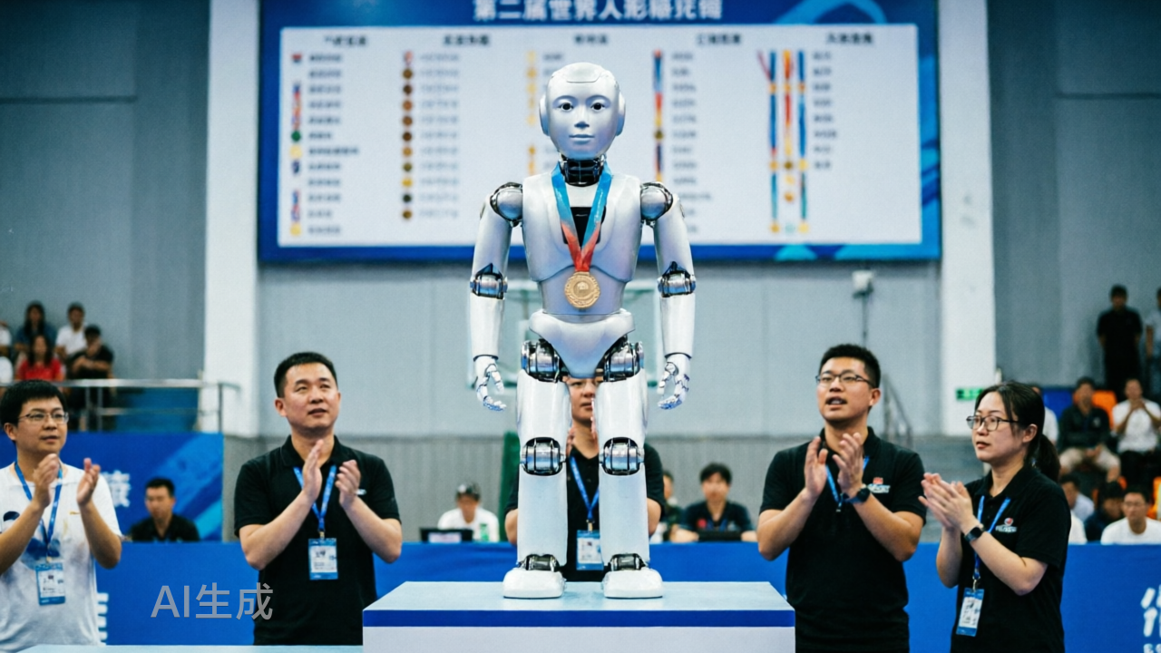 智元获第二届世界人形机器人运动会金牌榜、奖牌榜双第一