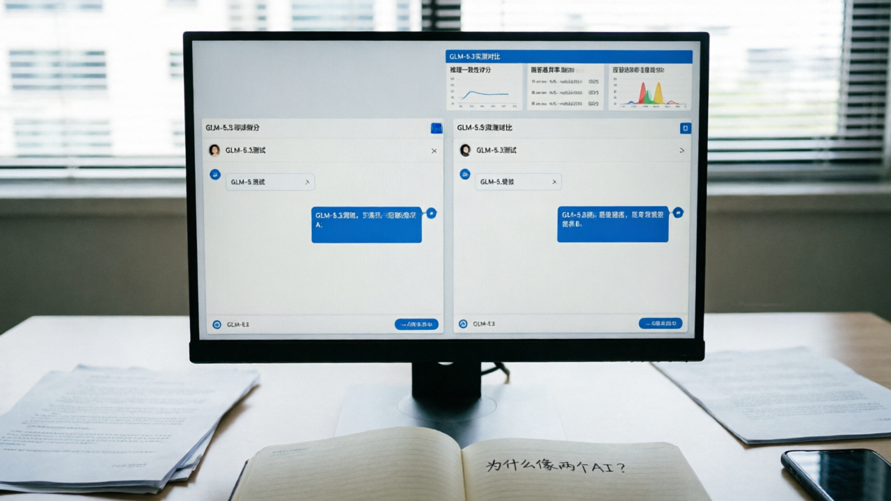 实测GLM-5.3：同一个模型，为什么会像两个AI？