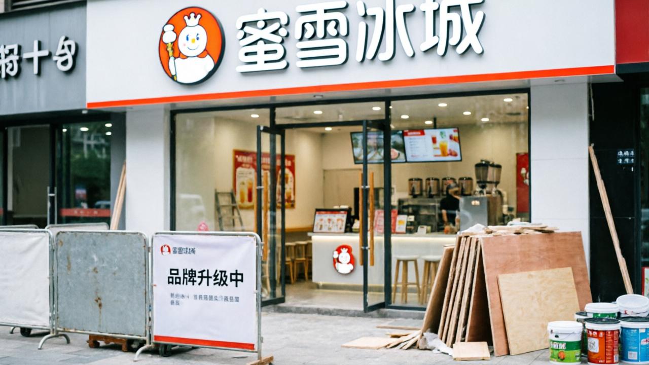 6.4万家店的蜜雪冰城，正在“原地转型”