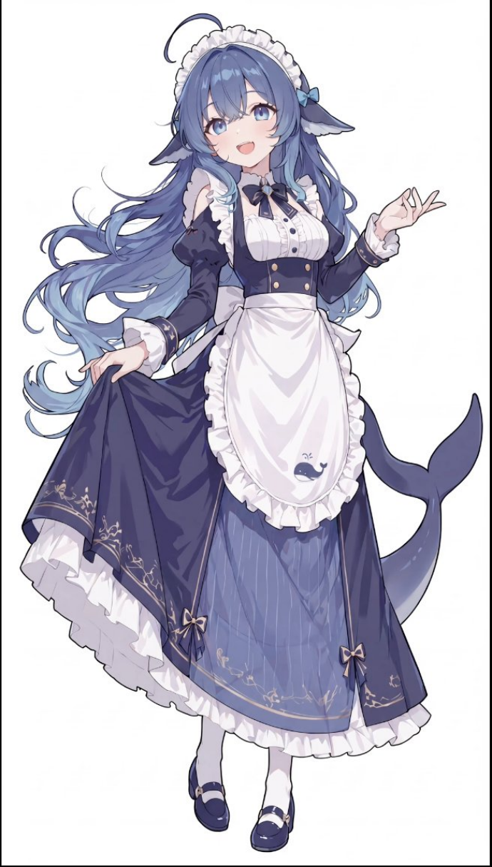 DeepSeek Grows a Whale Girl