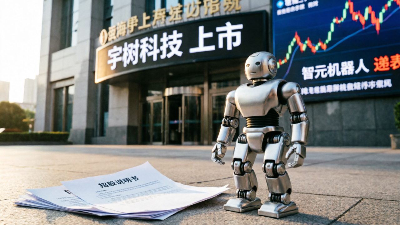 宇树上市，智元递表：中国机器人按下发令枪