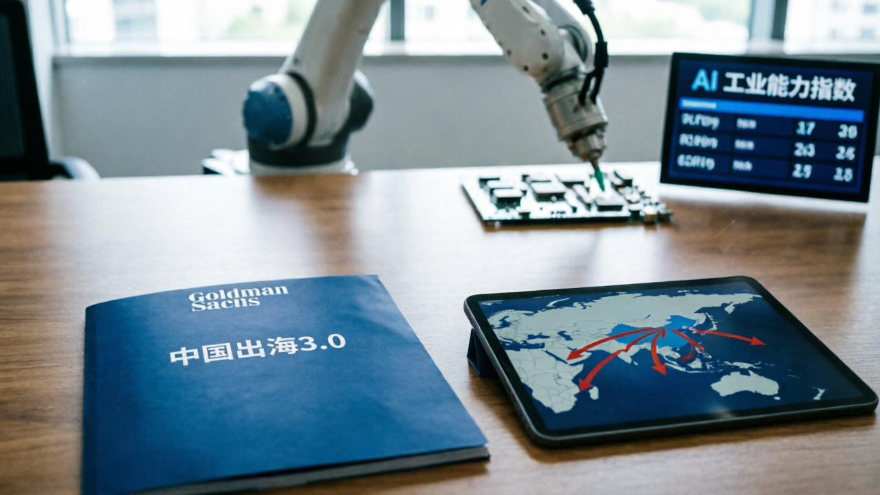 高盛重磅：中国出海迈入“3.0时代”，这次卖的是AI工业能力