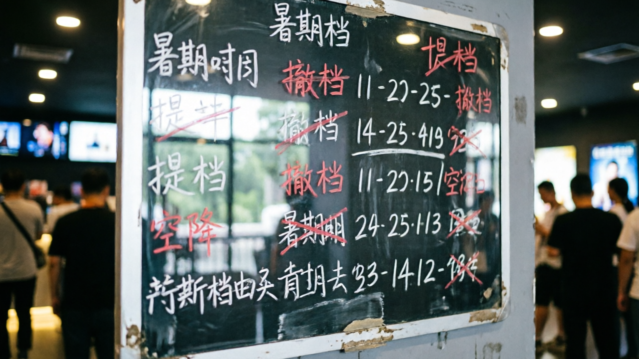 撤档、提档、空降、点映，什么制造了史上最激烈的暑期档