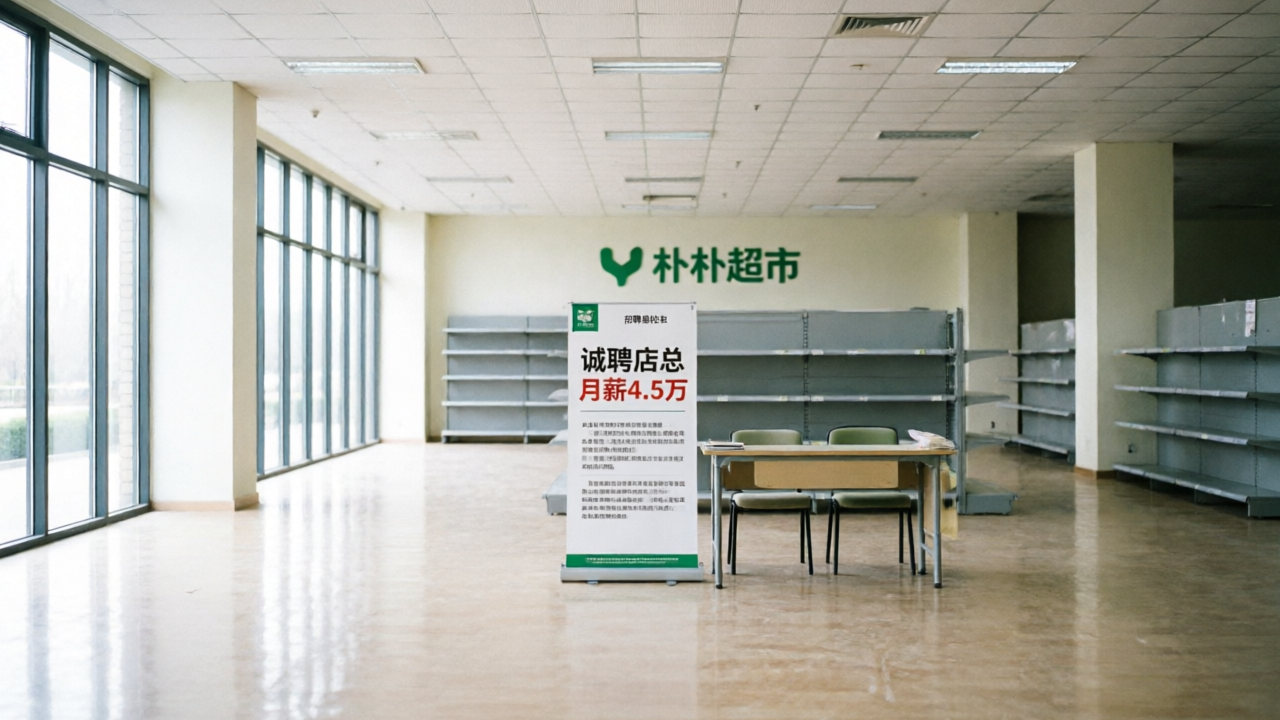 月薪4.5万招聘首店店总，朴朴5000平线下模式仍待验证