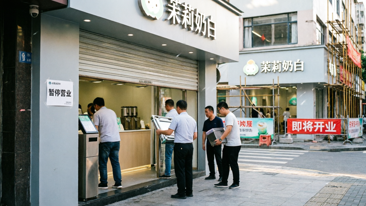 茉莉奶白的速度与账本：年开近千家店，首批加盟商开始退出