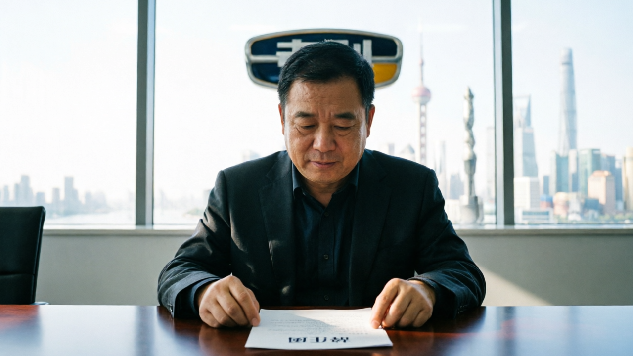 李书福在巅峰退场