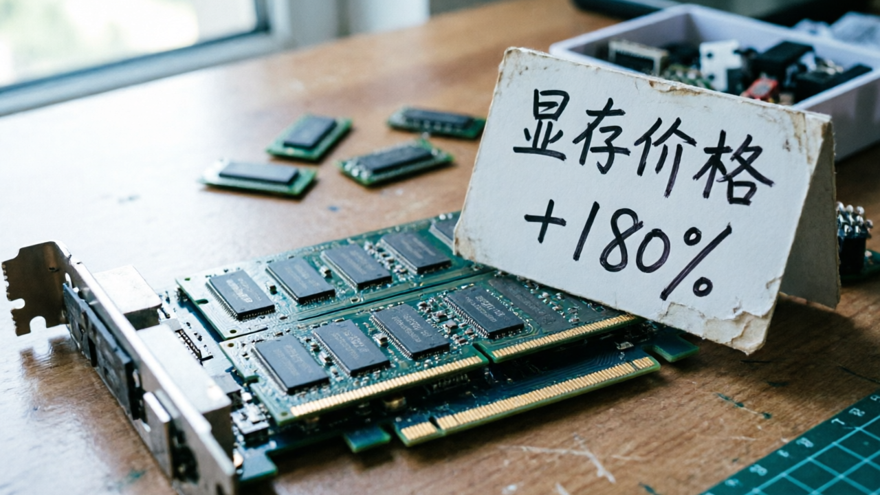 显卡涨疯了，但涨的不是 GPU——是显存