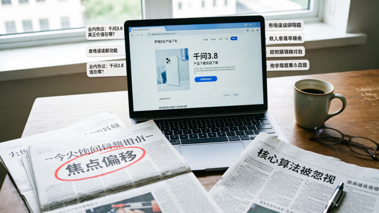 下载了千问3.8之后，我发现网上都吹错了重点